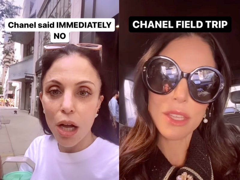bethenny frankel, chanel, bethenny frankel slams chanel as ‘elitist and exclusionary’ after she’s denied entry into store